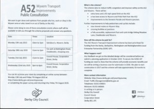 A52 Wyvern public consultation