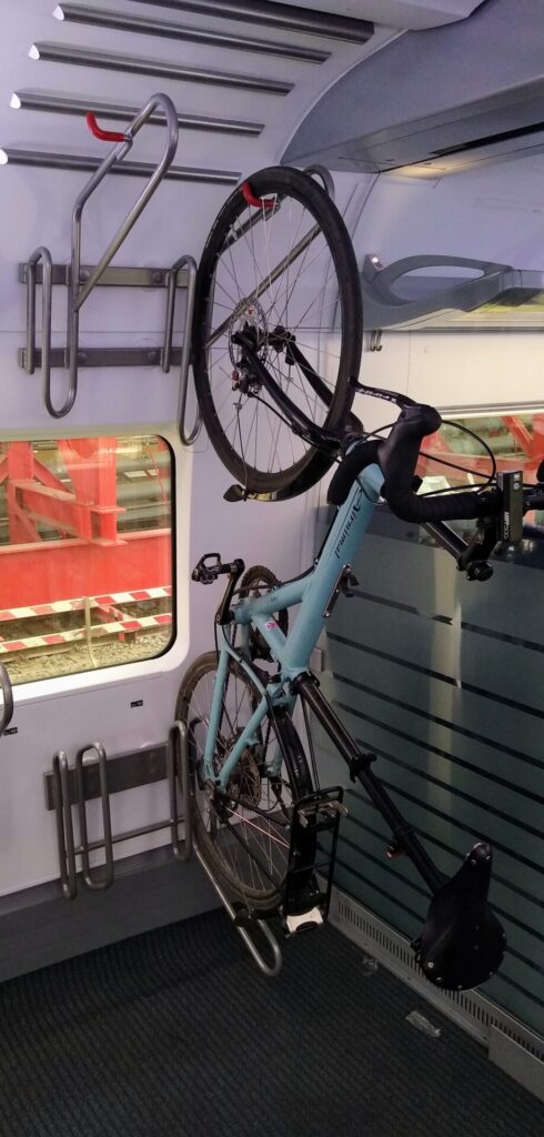 Bike Storage Modern German ICE Train